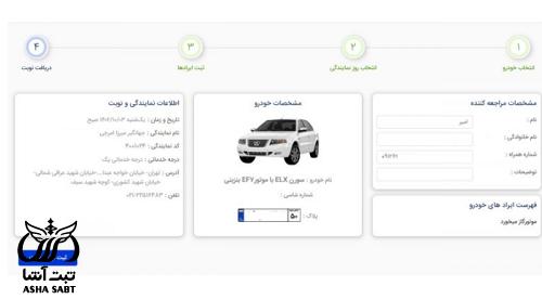 نوبت دهی نمایندگی ایران خودرو